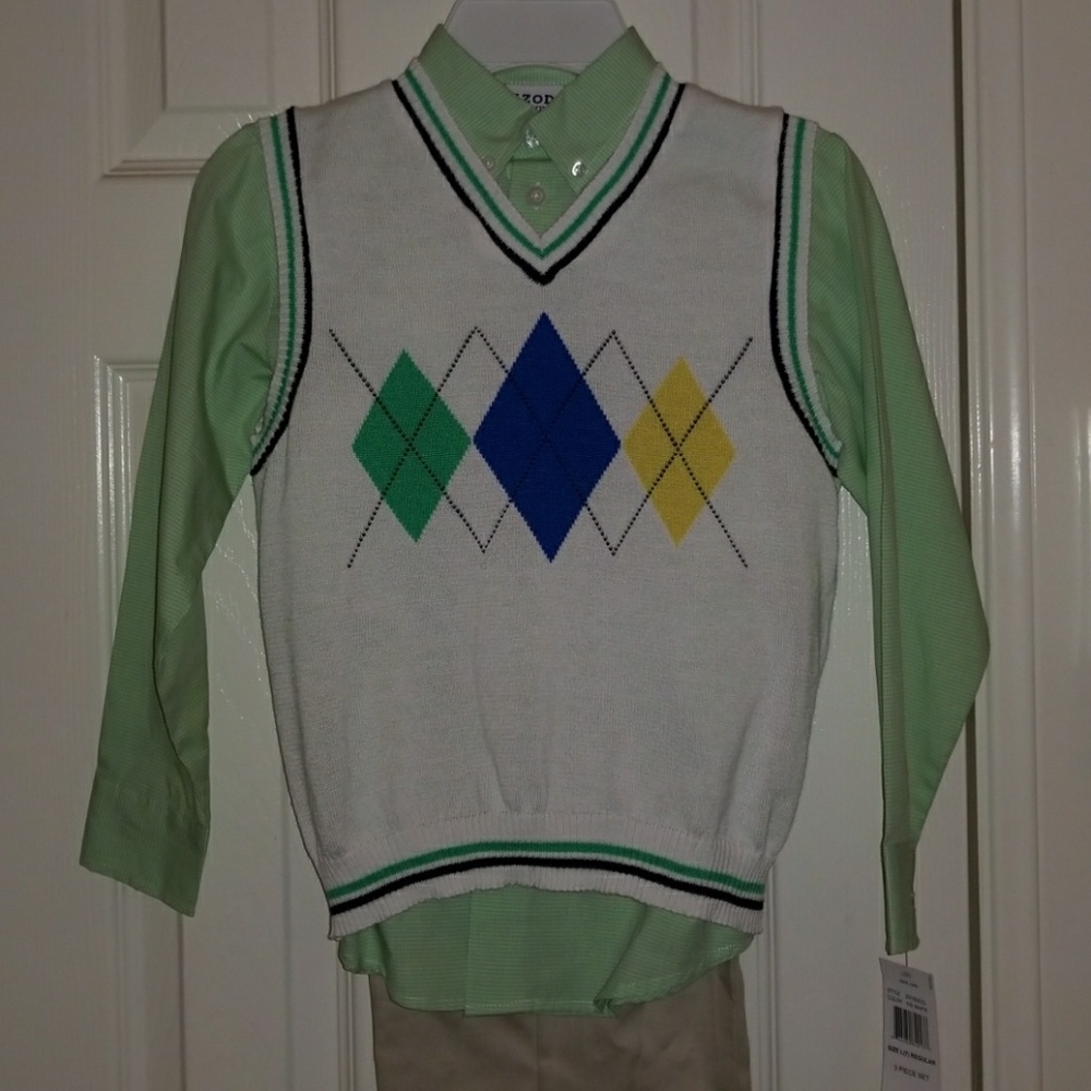 Little boy IZOD  spring 3 piece set